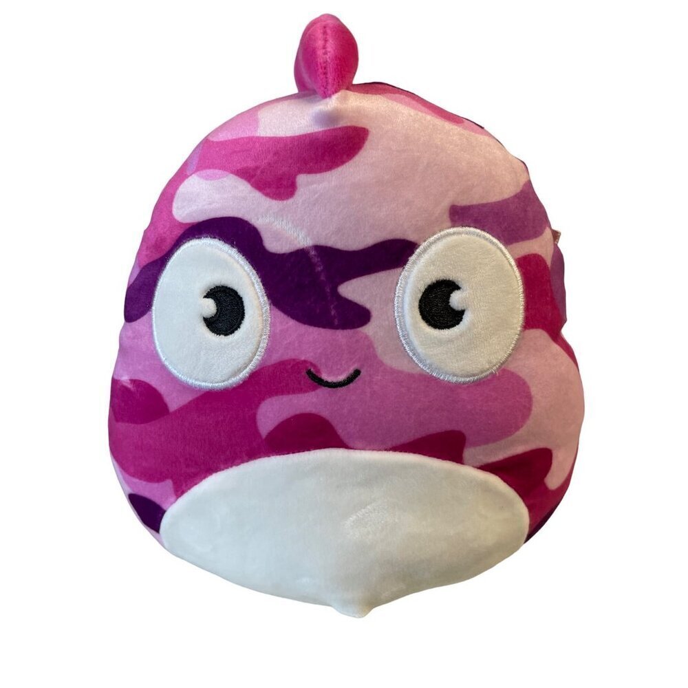 Squishmallows Official Kellytoy Plush 8 inch Bronte the Pink Camo Chameleon